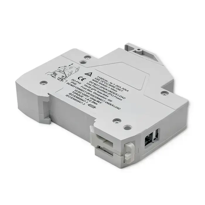 Qoltec Fuse base with diode + DC fuse| 1P|1000V |30A |10x38 |solar Фото 7