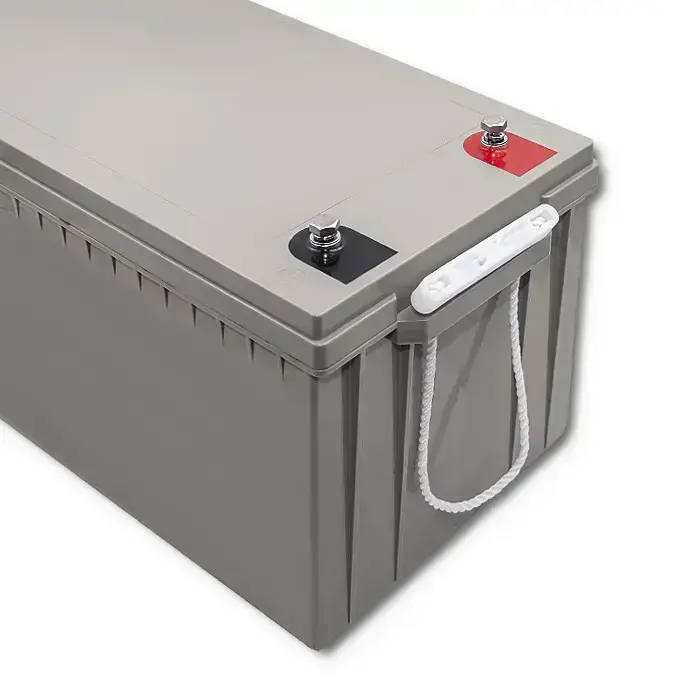 Qoltec AGM battery | 12V | 200Ah | 54.1kg | Maintenance-free | Strong | LongLife | for UPS, RV, boat, heater Foto 4