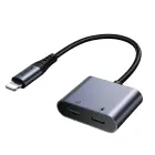 Joyroom SY-L02 Lightning to 2x Lightning DAC adapter 2in1 - black Фото 1