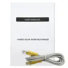 Qoltec Hybrid Solar Inverter Off-Grid 3500W | 100A | 24V| MPPT | BMS |  AGM GEL LiFePO4 | Wi-Fi option | Sinus | Power factor 1.0  Foto 13