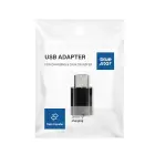 Adapter Type C to Micro USB Blue Star - black Photo 1