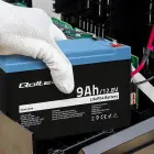 Qoltec LiFePO4 lithium iron phosphate battery | 12.8V | 9Ah | 115.2Wh | BMS Foto 5