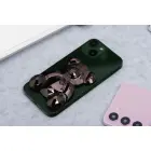 Phone stand BEAR - stick-on - black Foto 5