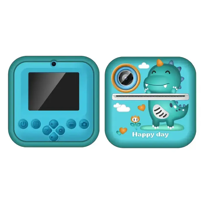 Wozinsky WDT-04 thermal printer camera, for children, print - green Photo 3