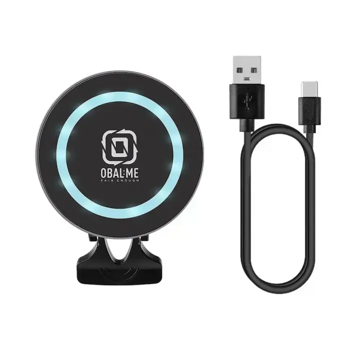 OBAL:ME MagNetix Aura Wireless Car Charger Mount 15W Black Фото 13