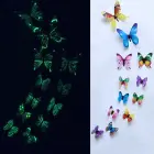 Fusion fluorescējošās uzlīmes guļamistabai "Butterfly" 12 gab (mix) Foto 2