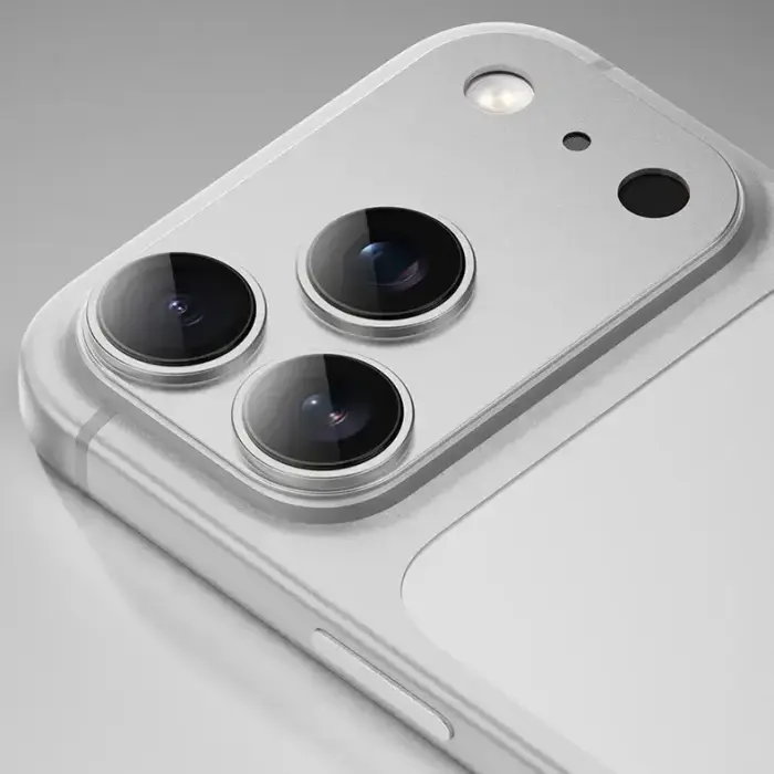 Benks Tempered glass Glass Warrior Metal Integrated Lens Protector (C069) for Iphone 17 Pro (lens 3 pieces) orange Фото 4