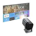 Hoco Full HD Projector Android Wi-Fi Bluetooth 1080P DT7 Metallic Gray Photo 4