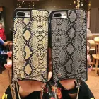 BAG - SNAKE Leather Case - IPHONE XS MAX Grey Foto 6