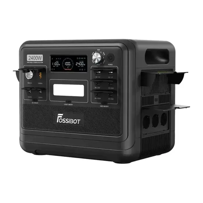FOSSIBOT F2400 2400W Charging Station (Black) Foto 2