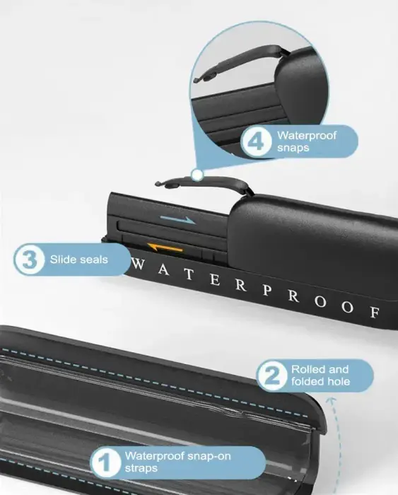 Waterproof Case - Type 3 white (230x118 mm) Foto 5