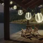 Forever Light LED Solar Garland SUNARI FLS-60 7,5m 10 bulbs IP44 Foto 5