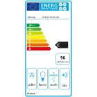 Electrolux skursteņa tipa nosūcējs, 60 cm, melns Foto 11