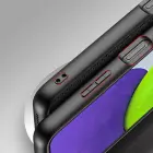 Dux Ducis Fino case covered with nylon material for Samsung Galaxy A22 4G black Фото 13