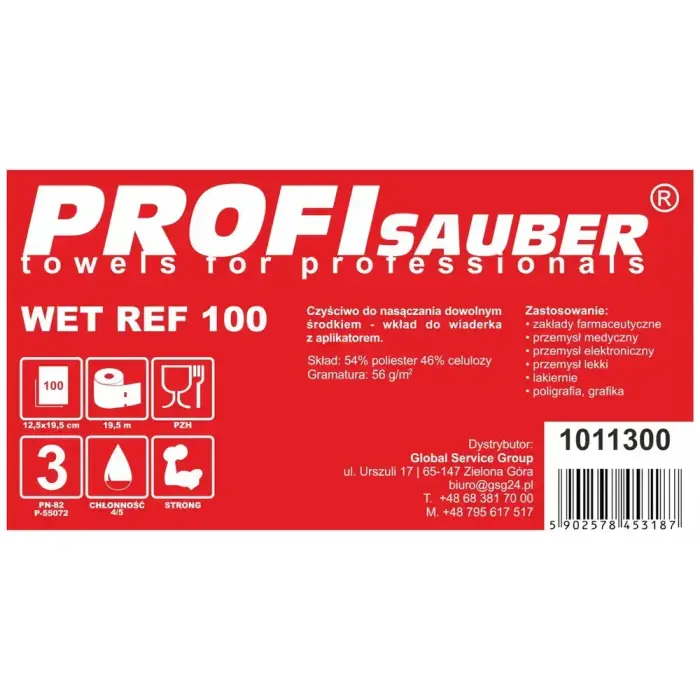 POWER ProfiSauber WET REF 100 soaking cloths - INSERT Foto 2