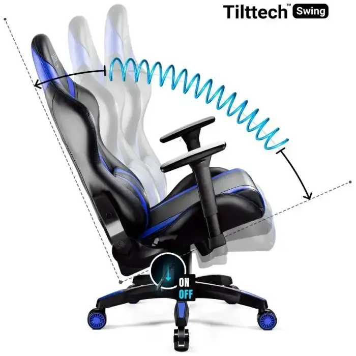 DIABLO X-HORN 2.0 >normal< chair black-blue Foto 6