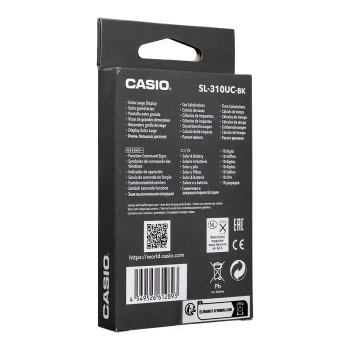 Calculator Casio SL-310UC-BK black Foto 3