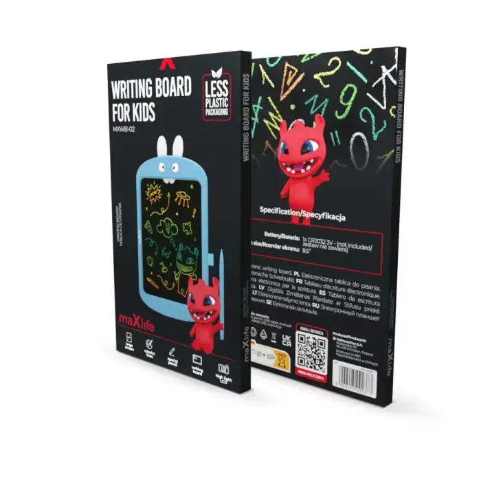 Maxlife kids writing board MXWB-02 blue Foto 6