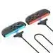 iPega SW2119A Charging Cable (3m, 2pcs) for JoyCon Controller Nintendo Switch 2 Red/Blue Photo 3