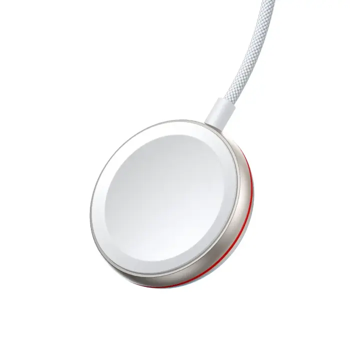 Joyroom 2 in 1 Lightning cable and inductive charger for Apple Watch 1.5m white (S-IW011) Foto 3