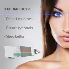 Qoltec Anti Blue Light Filter 27" | 16:9 | Eye protection | Anti Glare | Matt | for screen Фото 3