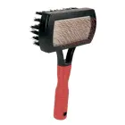 Suka, dubulta, plastmasa : Trixie Soft Brush, double sided 10*17cm. Photo 1