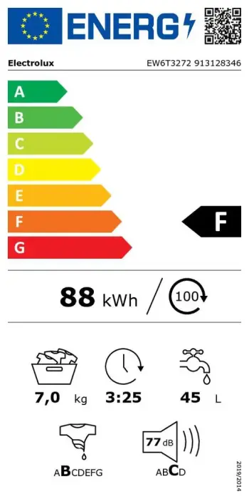 Electrolux veļas mazg.mašīna (augšas ielāde), 7 kg, E Foto 2