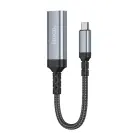 Cable USB C to HDTV conversion cable Hoco 4K 30Hz 0,2 m UA43A metal gray Фото 1