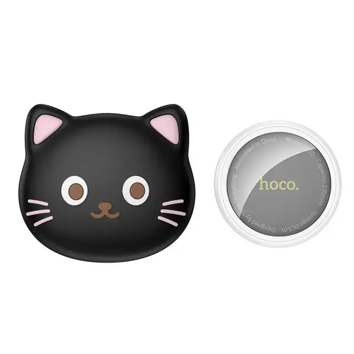 Locator compatible with Apple Find My Hoco Cat shape E91D black Foto 3