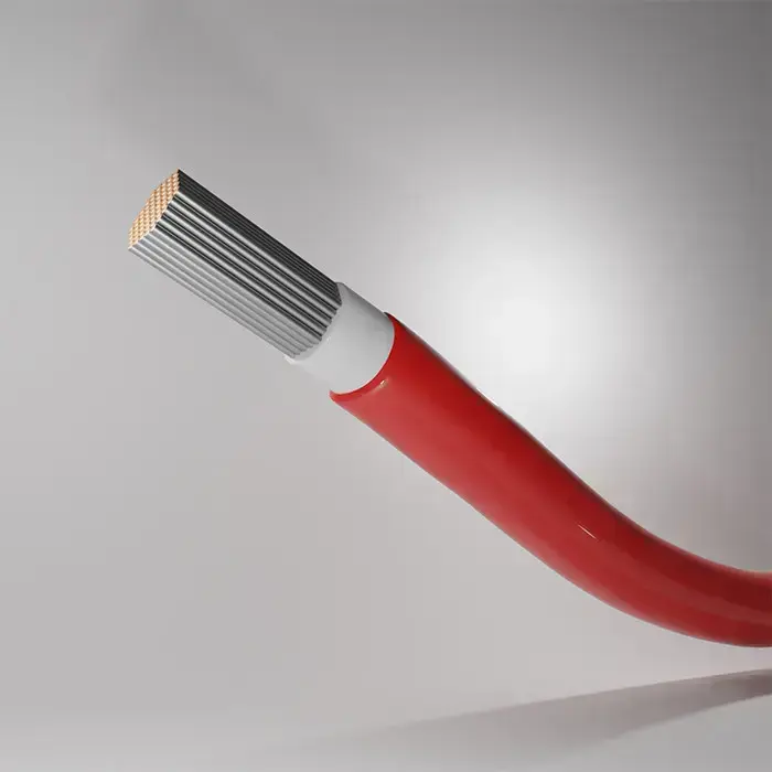 Qoltec Photovoltaic solar cable | 4mm² |  100m | red Photo 5
