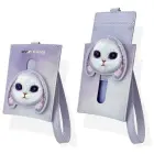 Nimmy portfel na karty fioletowy|purple   Big Eyed Pet 2.0 Rabbit Фото 3
