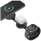 Wireless charger Energea Alumag Trio 3in1 Qi2 15W graphite Фото 4