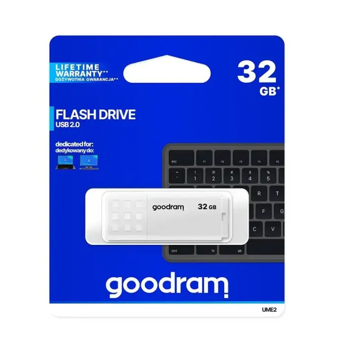 Goodram pendrive 32GB USB 2.0 UME2 white Foto 5