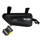 WILDMAN traveling bag under the frame with zipper E4 1,5L ( 4"- 7" ) black Photo 3