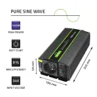 Qoltec Pure Sine Wave Inverter Monolith| 600W | 1200W | 24V to 230V Photo 7
