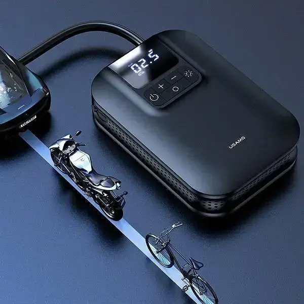 USAMS Mini Pump US-ZB215 Air Car Pump 5000mAh CQBZB21501 Foto 4