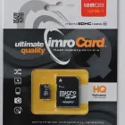 Imro memory card 128GB microSDXC cl. 10 UHS-3 + adapter Photo 1