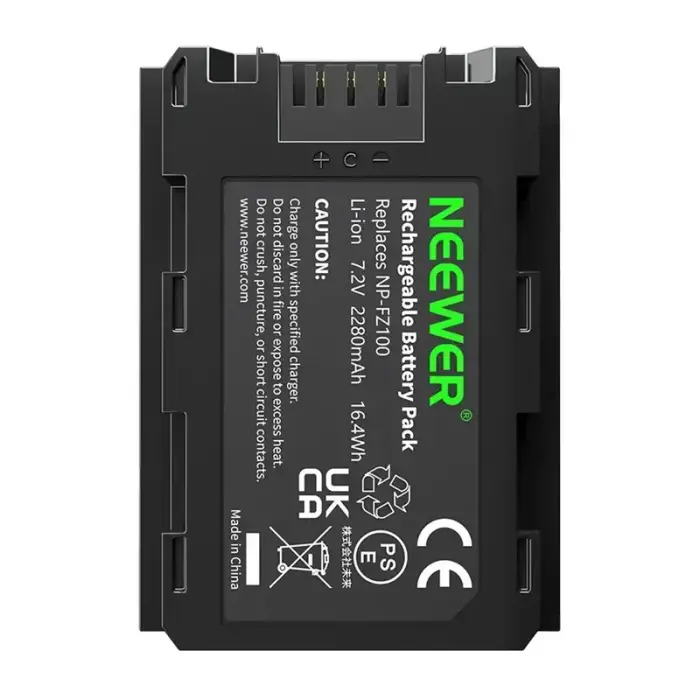 Replacement battery for Sony devices: NEEWER NP-FZ100 Foto 2