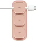 UNIQ Pod Mag magnetyczny organizer do kabli + baza różowy|blush pink Foto 1