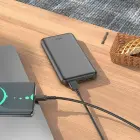 Powerbank Hoco 10000 mAh 2,1A J100 black Foto 3