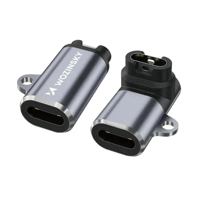 Wozinsky WAYGS1 USB-C Adapter for Garmin Smartwatch - Gray Фото 2