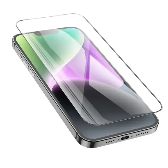 Borofone Tempered glass BF6 Diamond Armor Full Screen HD for Iphone 15/16 - 10 pieces Foto 3