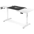 Desk with height adjustment Diablo Chairs X-TENSIO 1600 white Photo 2