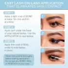 Seamless Undies Underlash Extensions Refill, Balayage Cluster Lashes, Lightweight & Comfortable, up to 5 Applications, Assorted Eyelash Lengths, 32 Photo 9