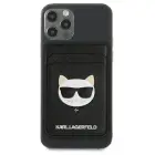 Karl Lagerfeld KLWMSCHSFBK Wallet CardSlot Saffiano Choupette Head MagSafe black Foto 2