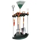 Dārza darbarīku turētājs stūra Corner Tool Rack melns Foto 2