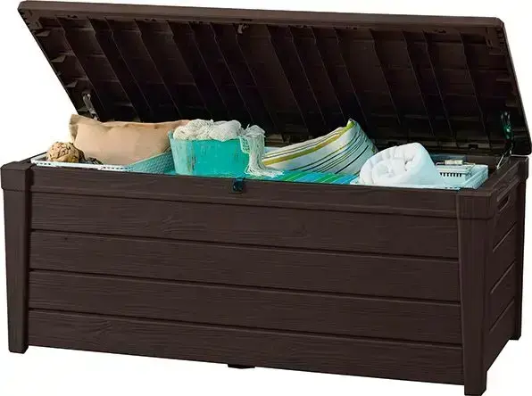 Uzglabāšanas kaste Brightwood Storage Box 454L brūna Foto 3