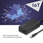 Qoltec Desktop power supply 27W | 12V | 2.25A | 6.0*3.0 + power cable Foto 2