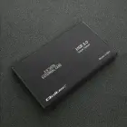 Qoltec Aluminium External Hard Drive Case HDD SSD 2.5'' SATA3 | USB 3.0 | Black Photo 5