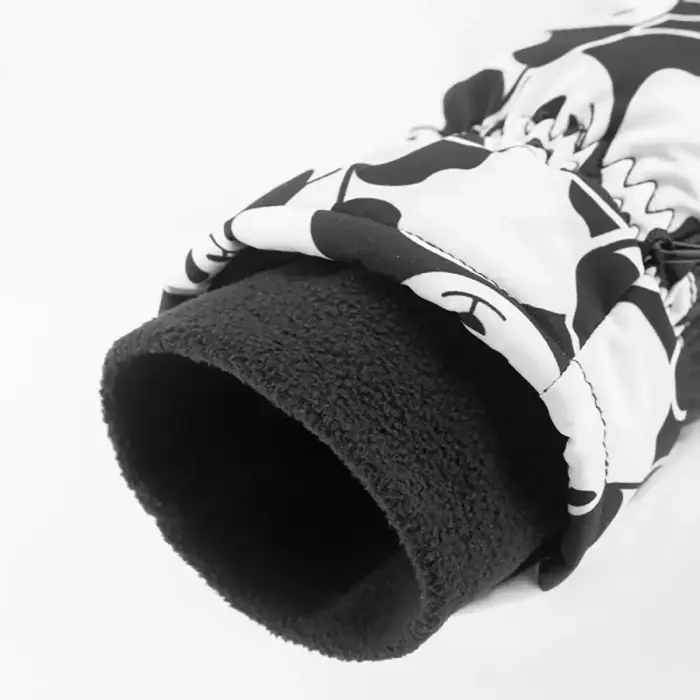 Qunature Panda Heat Transfer Ski Gloves Kids Size S - Black/White Foto 3